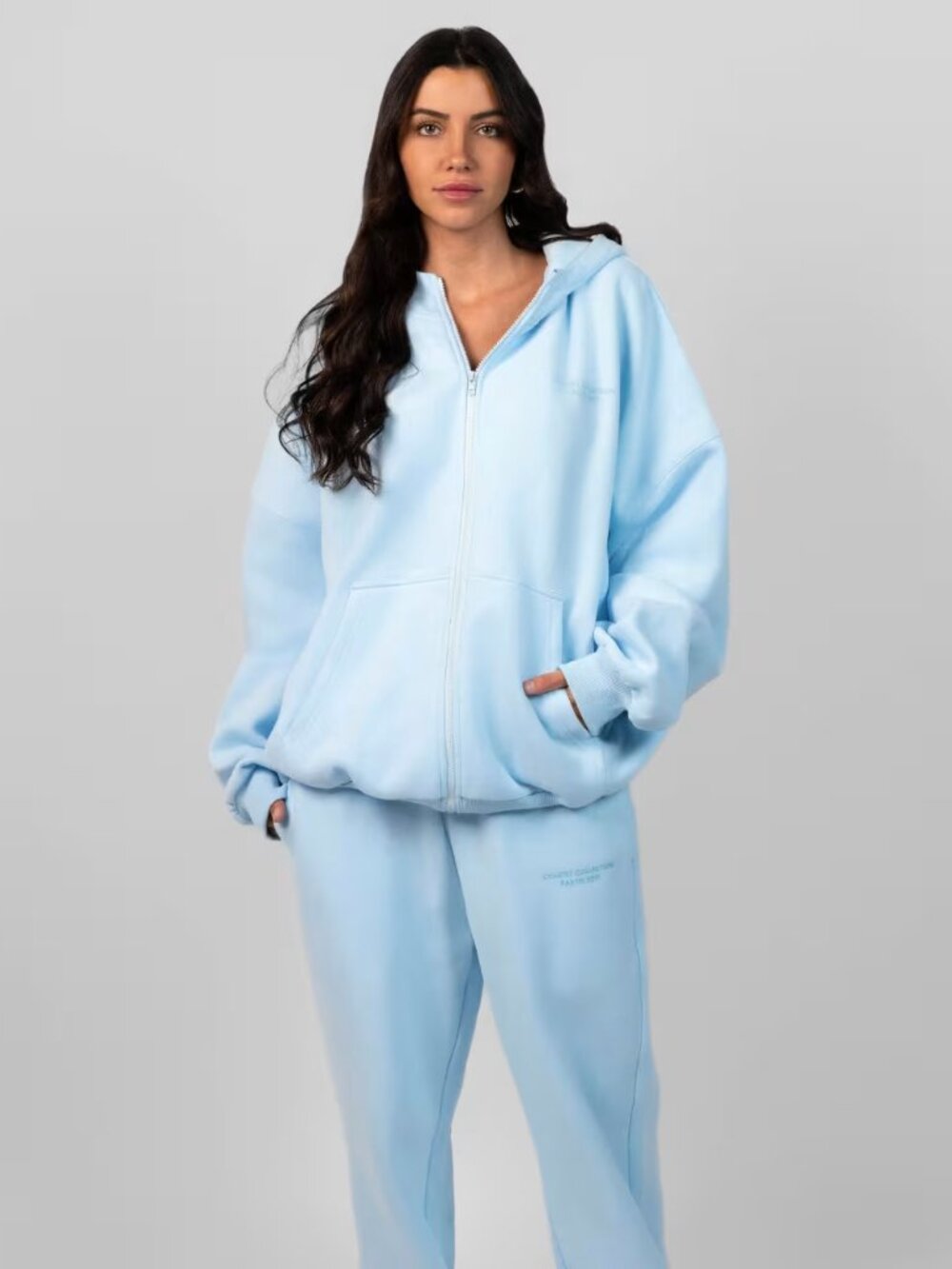 Comfrt Pastel Zip Hoodie – Mega - Picture 7 of 8
